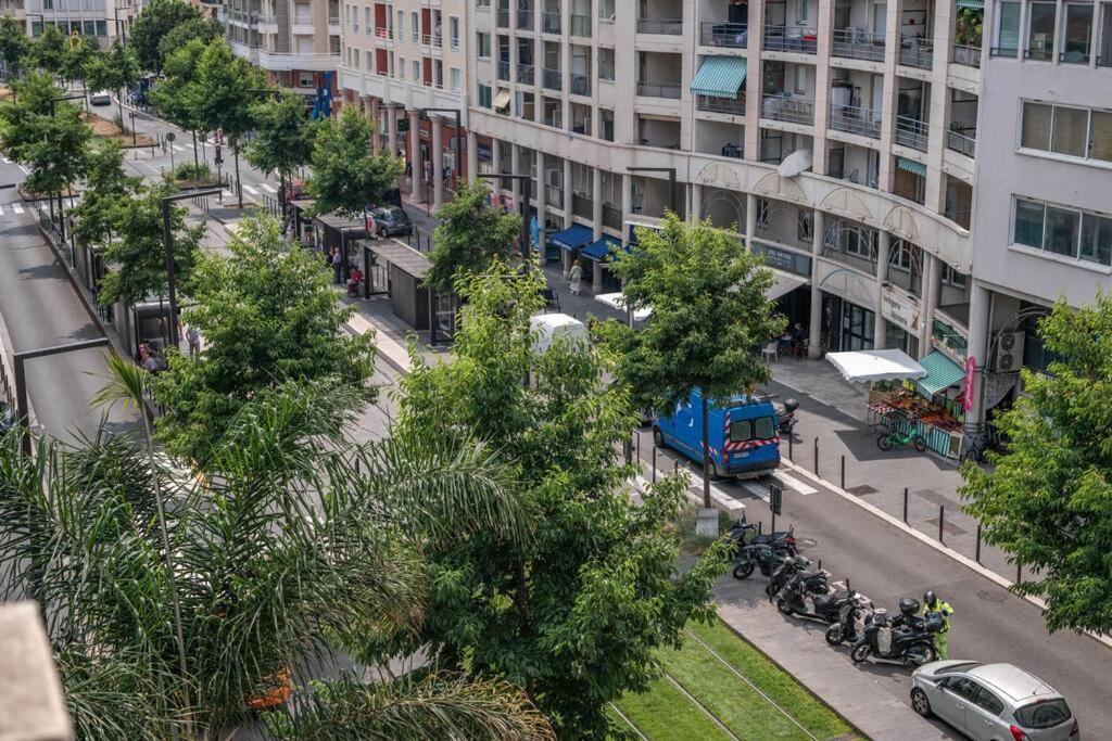 Appartamento Le Balcon De La Baie Des Anges Nizza Esterno foto