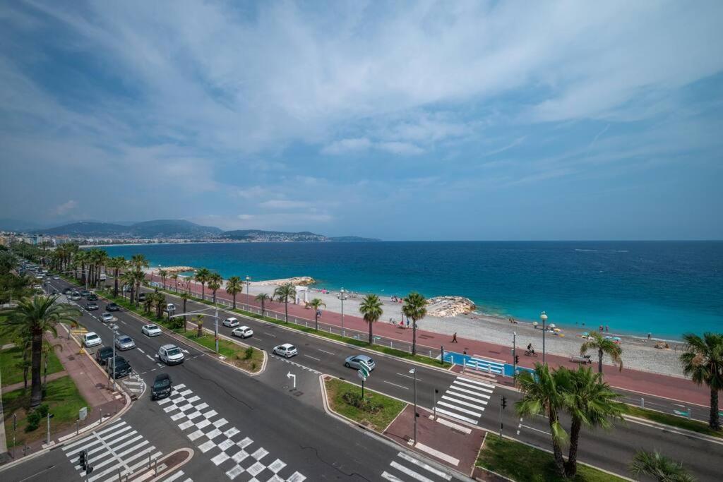 Appartamento Le Balcon De La Baie Des Anges Nizza Esterno foto